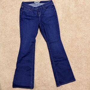 Torrid Dark Blue Flare Jeans 14T